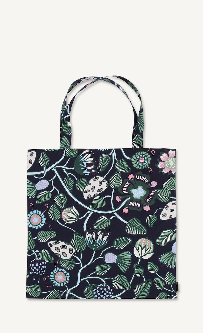 MARIMEKKO-PIENI TIARA COTTON TOTE BAG